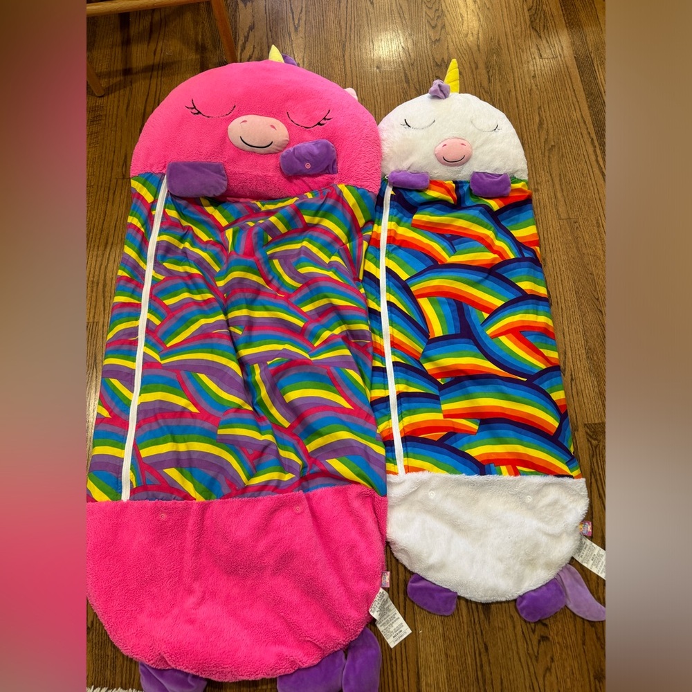 Unicorn Happy Nappers big and little